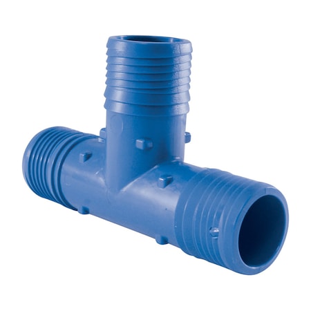 Blue Twister Apollo Blue Twister 1-1/2 in. Insert in to X 1-1/2 in. D Insert Acetal Tee 1 pk ABTT112